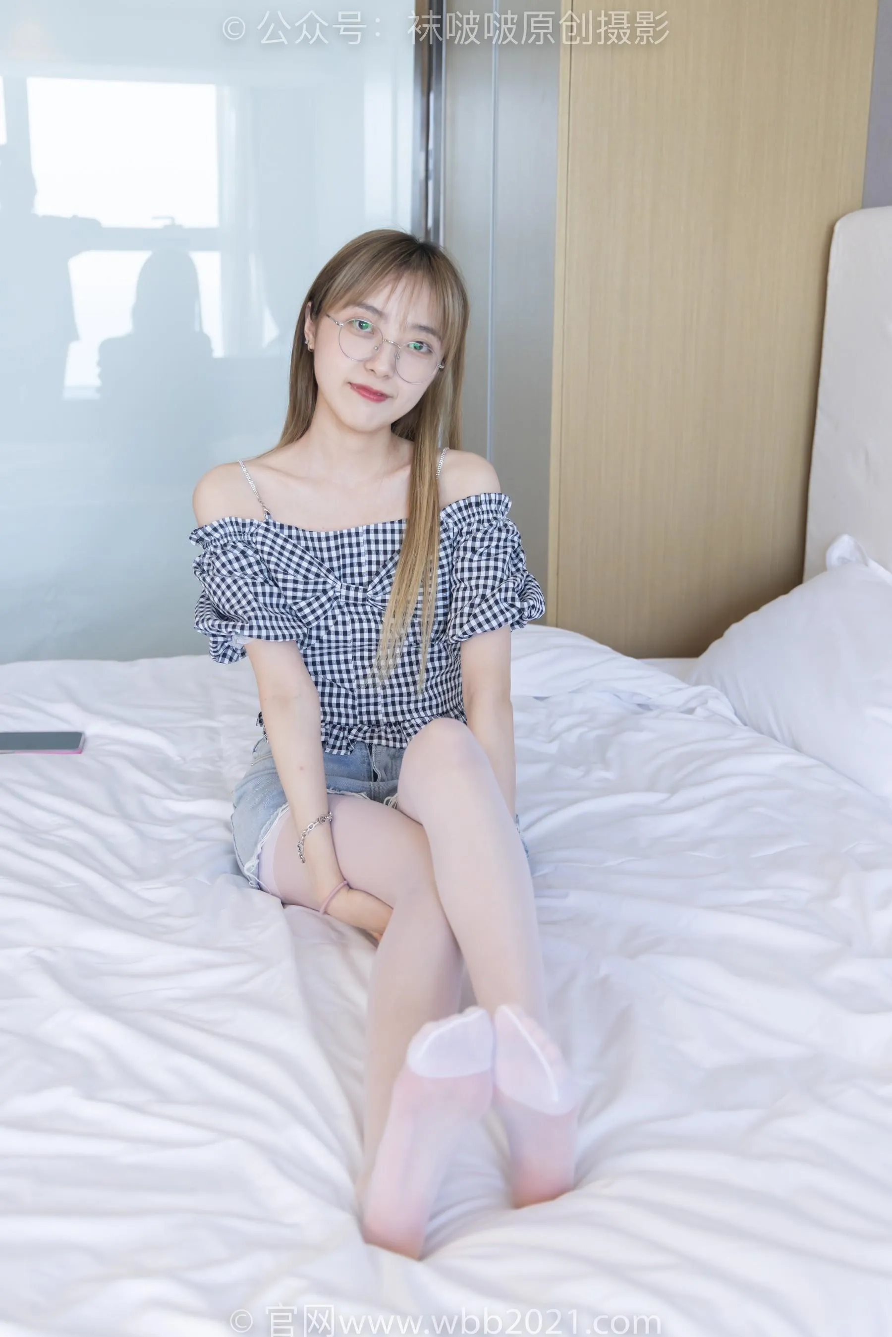 [BoBoSocks袜啵啵]NO.234 稚予-板鞋、白丝[24] [46P]插图6